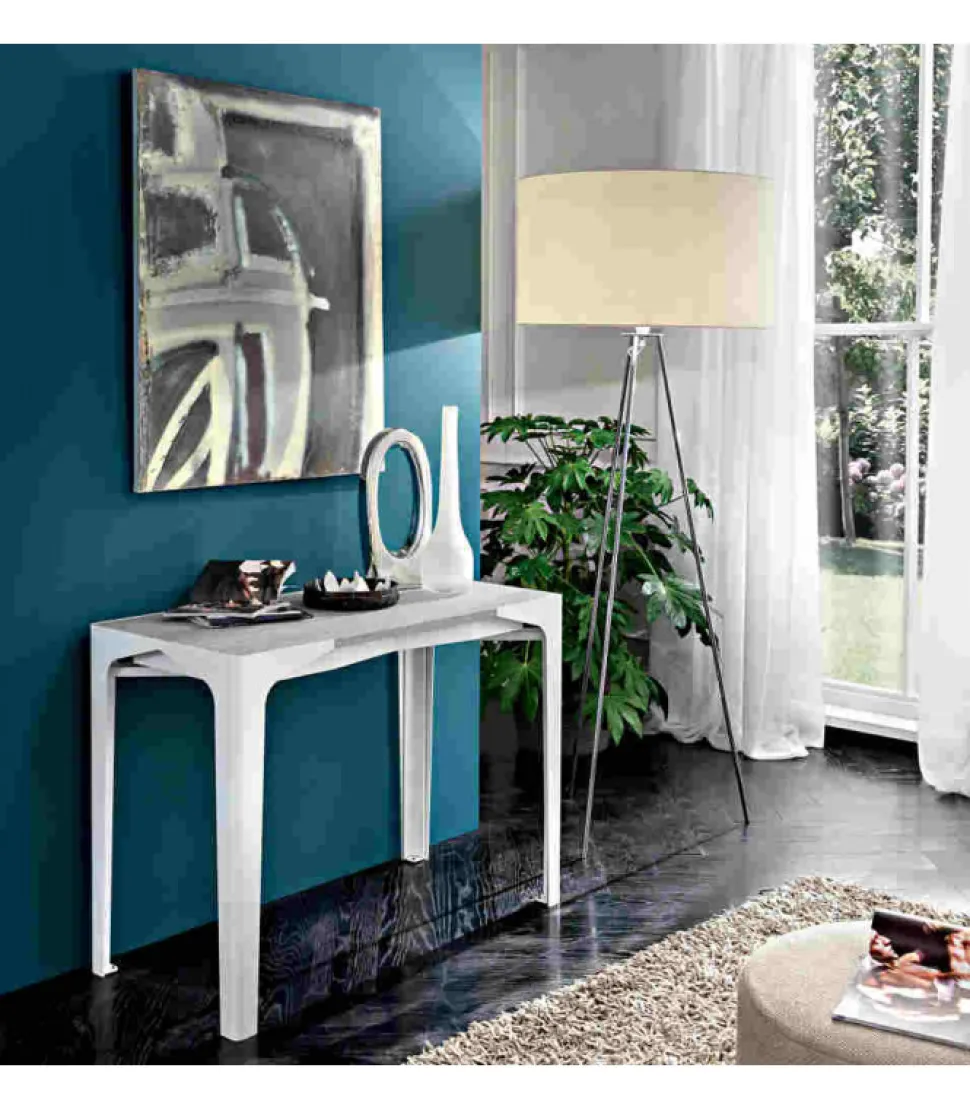 Consolle Allungabile F311, Si Estende Fino A 311 Cm - Made In Iitaly