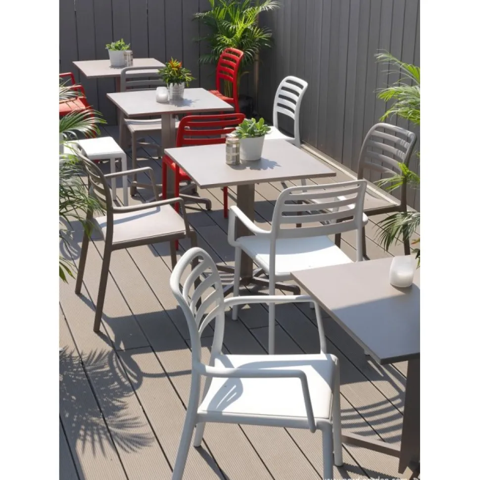 Costa, Sedia Con Braccioli Indoor Ed Outdoor