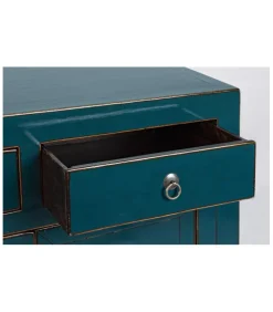 Credenza 2 Ante-2 Cassetti Jinan Blu
