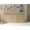 Credenza 3 Cassetti E 3 Porte 420 In Finitura Shabby Chic