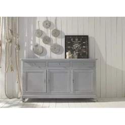 Credenza 3 Cassetti E 3 Porte 330 In Finitura Shabby Chic