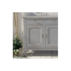 Credenza 3 Cassetti E 3 Porte 400 In Finitura Shabby Chic