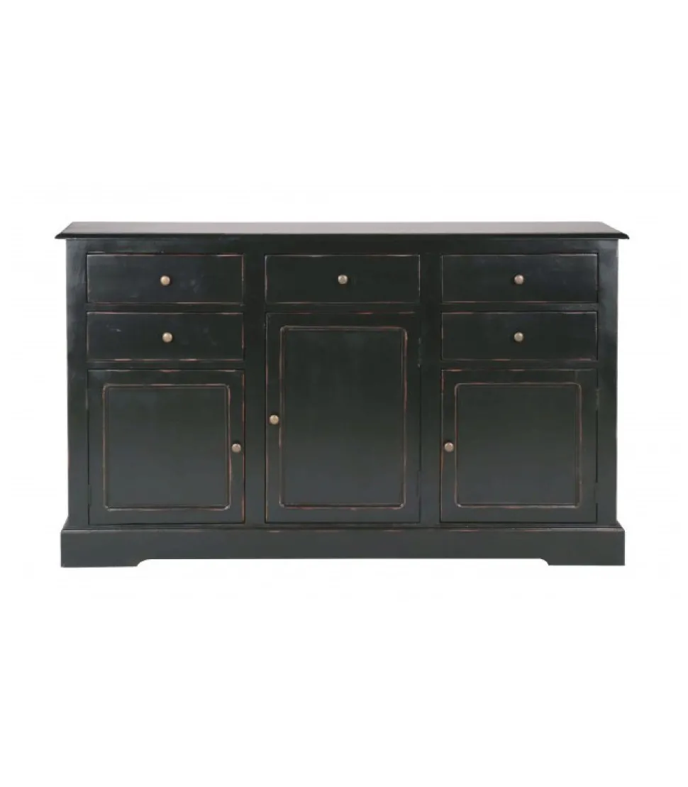 Credenza 3A-5C Jefferson Nero