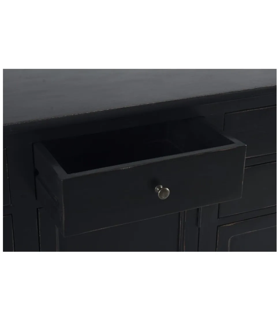 Credenza 3A-5C Jefferson Nero
