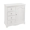 Credenza Blanc 1 Anta-4 Cassetti