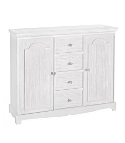 Credenza Blanc 2 Ante-4 Cassetti
