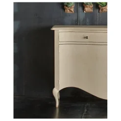 Credenza Sagomata 2 Cassetti E 2 Porte 250 In Finitura Shabby Chic