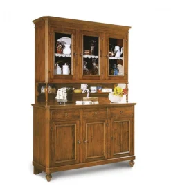 Cristalliera In Noce Messina By Classico Italiano