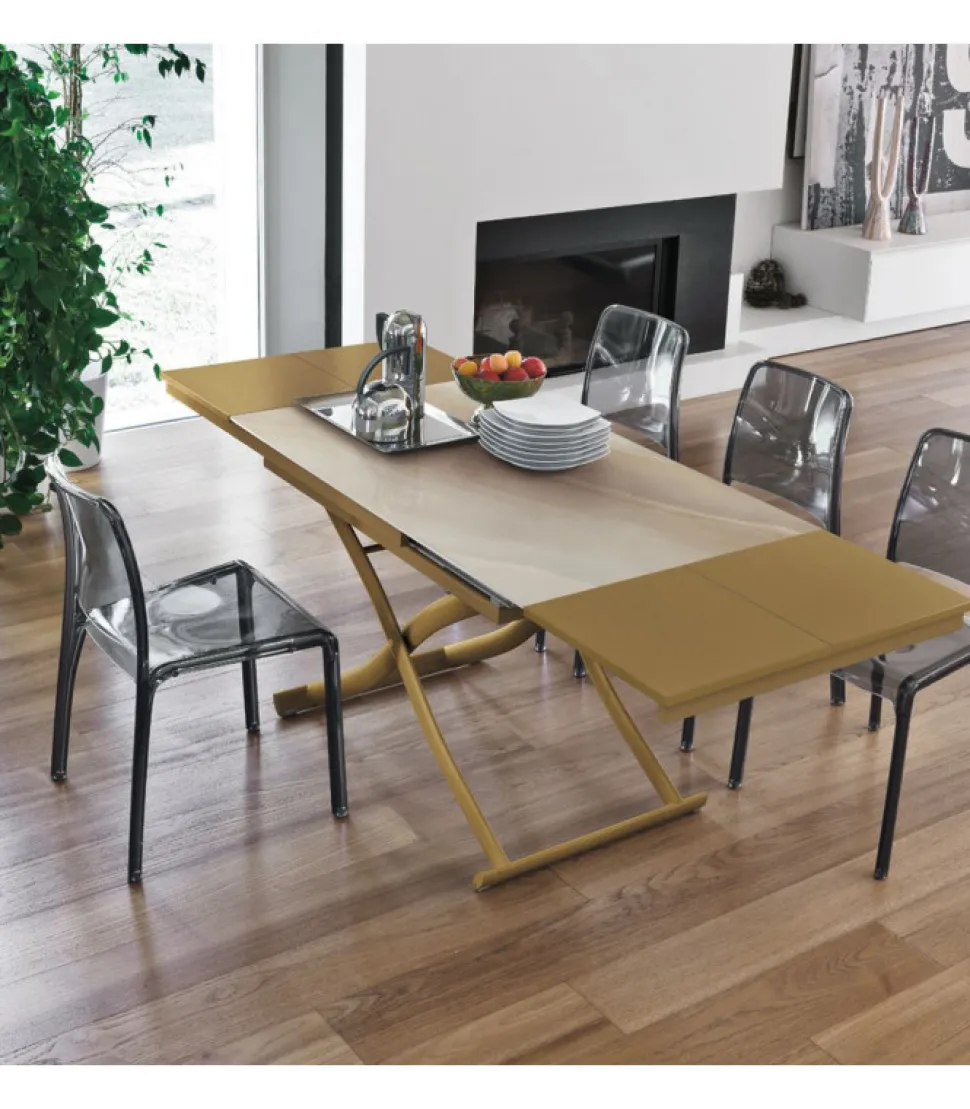 Dione Plus E Un Tavolo Allungabile Ed Alzabile.