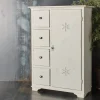 Dispensa Con Anta E 4 Cassetti 526 In Finitura Shabby Chic
