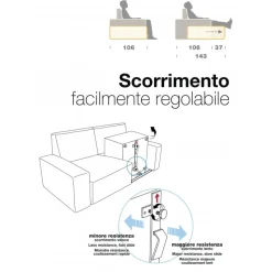 Divano Byron, La Seduta Si Allunga E Diventa Chaise Longue