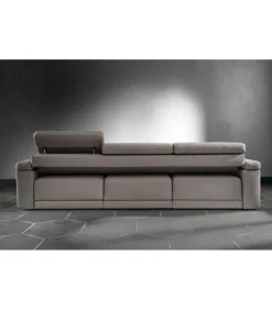 Divano Componibile Comfort Con Seduta Estraibile E Poggiatesta Reclinabile