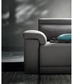 Divano Componibile Comfort Con Seduta Estraibile E Poggiatesta Reclinabile