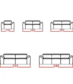 Divano Componibile Di Ultima Generazione, Unisce Al Confort Delle Imbottiture E Lavorazioni Di Pregio