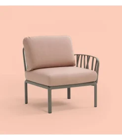 Divano Componibile In Polipropilene Rinforzato In Verto Resina