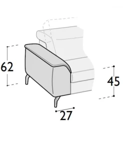 Divano Componibile Space Vision Di Samoa Disponibile In Diverse Composizioni