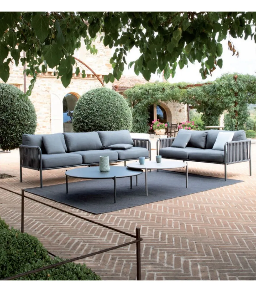 Divano Da Giardino Imbottito Key West Dv.