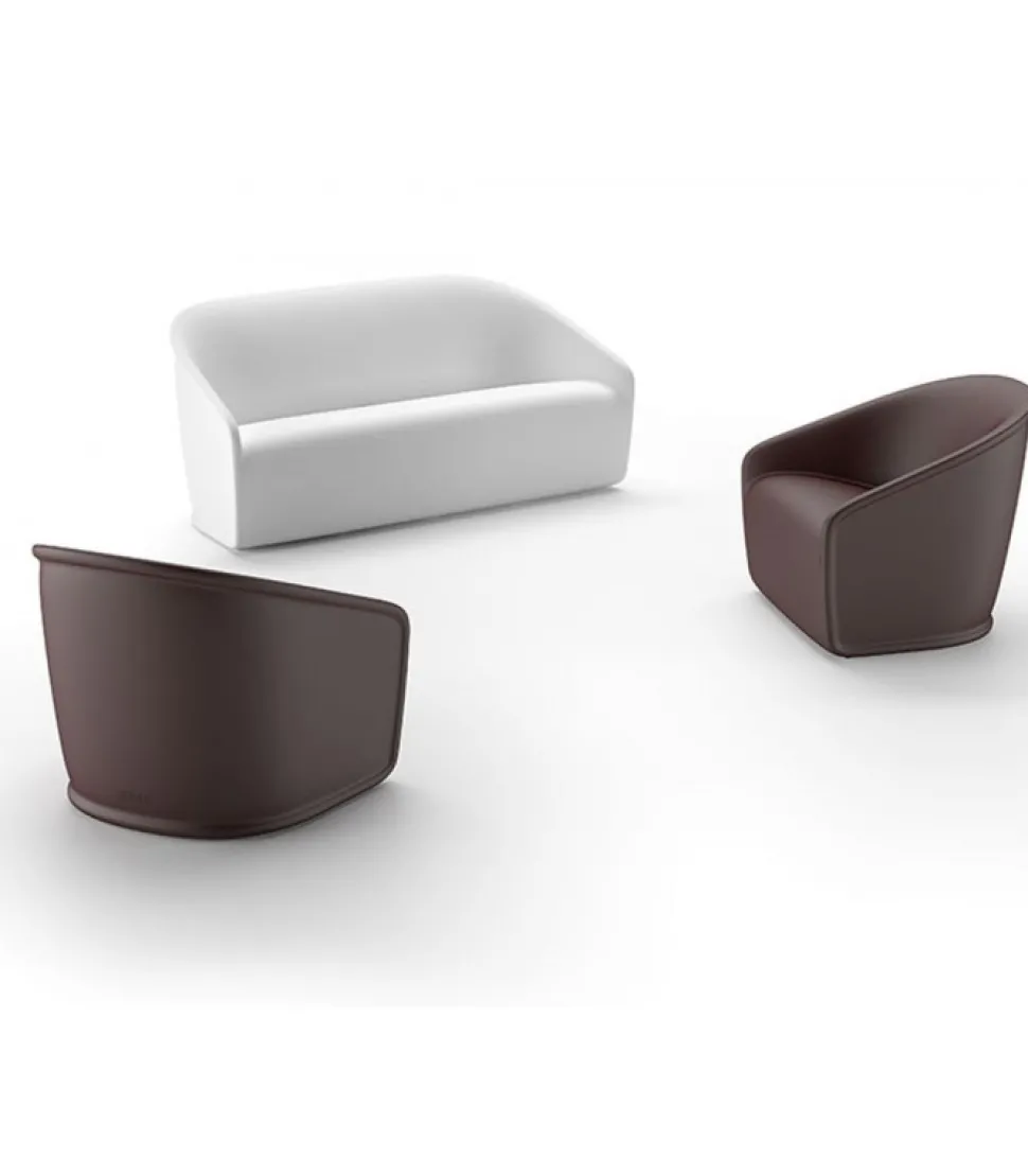 Divano Da Giardino Settembre Sofa Di Plust, Con Certificazione Catas.