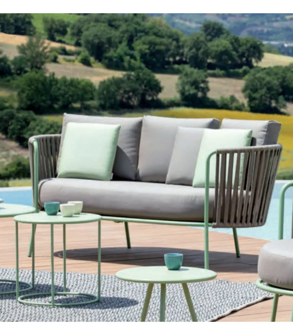 Divano Daisy Rope Dv, Con Seduta Imbottita.