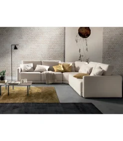 Divano Double, Con Confortevoli Seduta Estraibile E Braccioli Da 11-21-26 Cm.