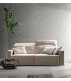 Divano Glide, Forme In Movimento Con La Seduta Estraibile E Schienali Reclinabili