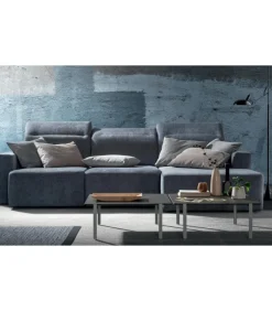 Divano Glide, Forme In Movimento Con La Seduta Estraibile E Schienali Reclinabili