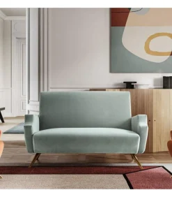 Divano Imbottito Disponibile In Moltissimi Colori E Tessuti