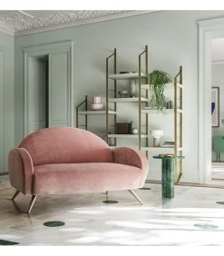 Divano Imbottito Disponibile In Moltissimi Colori E Tessuti