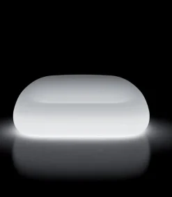 Divano In Polietilene Per Outdoor, Accessoriabile Di Kit Di Fissaggio E Luce E Led.