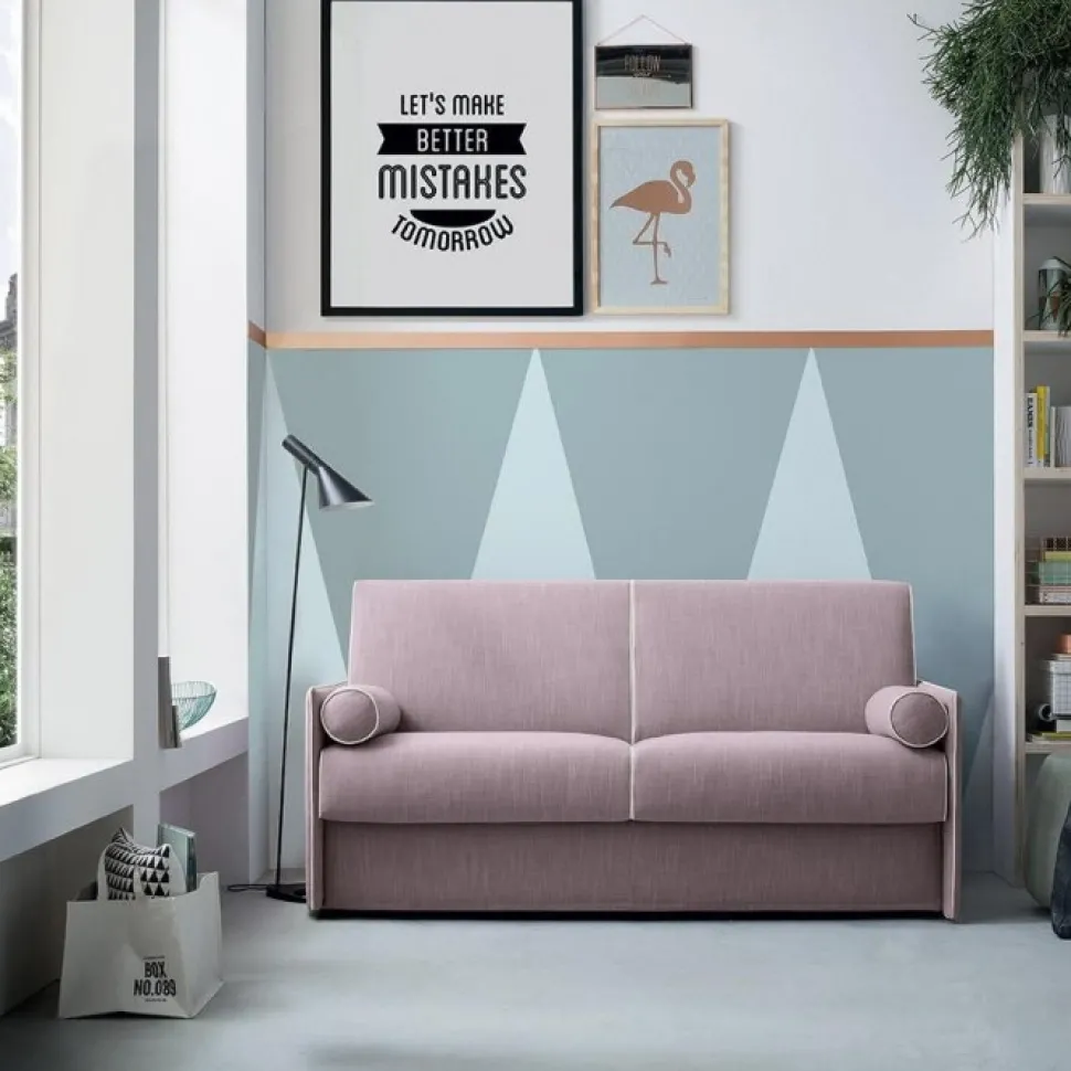 Divano Letto Blair, Comodo E Funzionale Con I Suoi Braccioli Sottilissimi