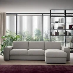 Divano Letto Con Penisola Spike, Anche Con Contenitore