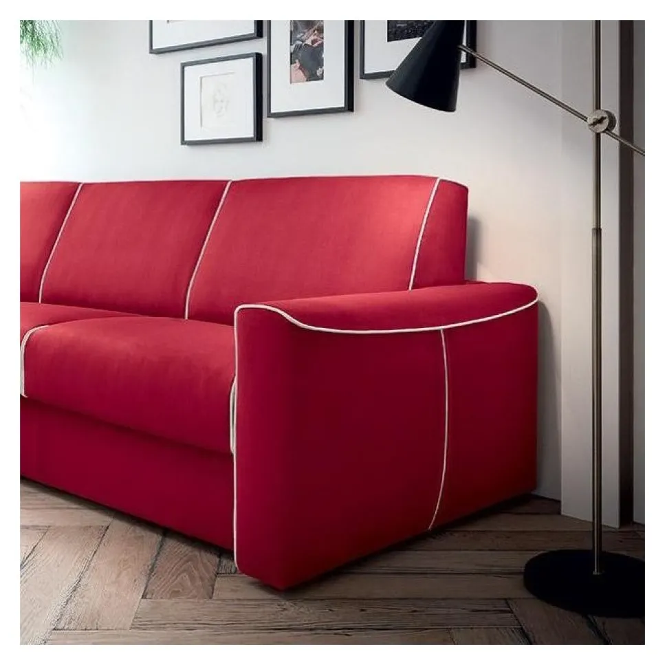 Divano Letto Dakota, Con Materasso Personalizzabile