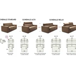 Divano Letto Jack, Design Moderno Con Personalita