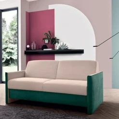 Divano Letto Vegas, Spazio Alla Seduta Grazie Ai Sottilissimi Braccioli