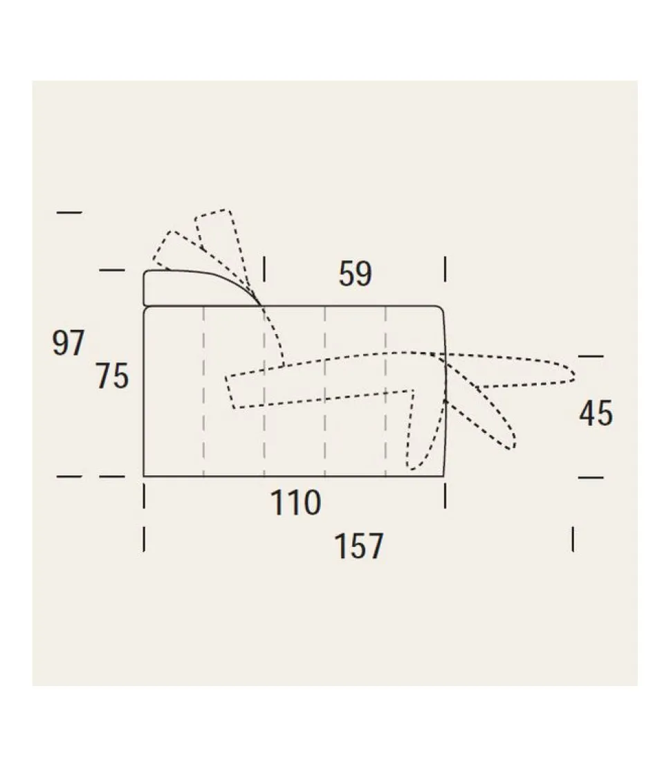 Divano Moderno Con Movimenti Elettrici
