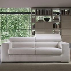 Divano Moderno Ginger Con Poggiatesta Regolabile