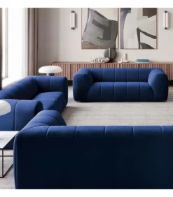 Divano Pantheon, Disponibile In Diverse Dimensioni, Anche Con Penisola. Made In Italy.