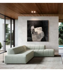 Divano Pantheon, Disponibile In Diverse Dimensioni, Anche Con Penisola. Made In Italy.