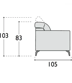Divano Space Express Di Samoa Con Sistemi Integrati Relax E Runner