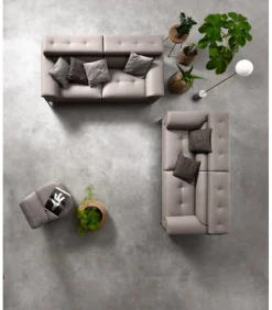 Divano Step Special, Scegli Il Rivestimento Tra Tessuti, Pelli Ed Ecopelli