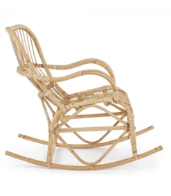 Dondolo Casimira Nat Struttura In Rattan