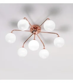 Dots, Lampada A Soffitto A 7 Luci