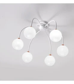 Dots, Lampada A Soffitto A 6 Luci