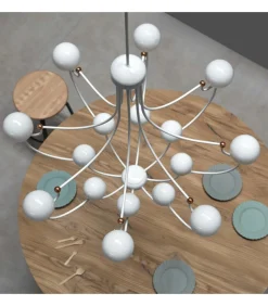 Dots, Lampadario A 16 Luci