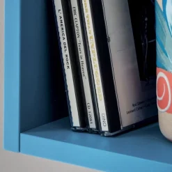 Elemento Libreria Pensile A Giornol. 22 H. 109 P.22 Cm, Ideale Per Creare Composizioni Libreria O Per Accostarloo A Elementi Esistenti, Anche In Bagno. (1 Pezzo)