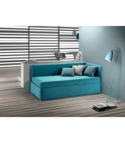 Enjoy Twice Angolo Reversibile , Letto Imbottito Con Secondo Letto Estraibile