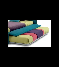 Enjoy Twice Divano, Letto Imbottito Con Secondo Letto Estraibile Laterale