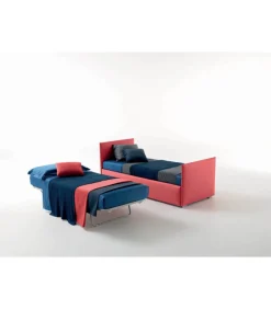 Enjoy Twice Dormeuse, Letto Imbottito Con Secondo Letto Estraibile