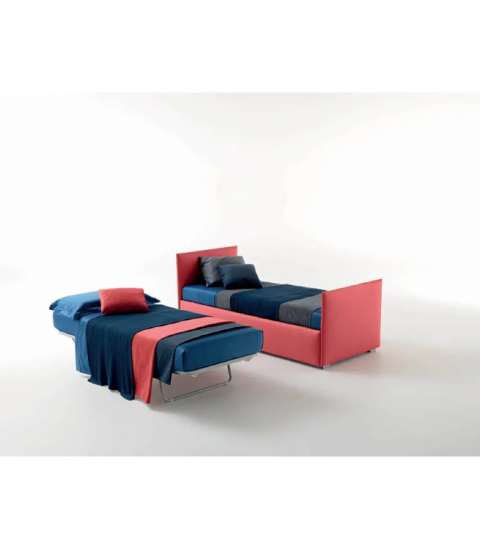 Enjoy Twice Dormeuse, Letto Imbottito Con Secondo Letto Estraibile