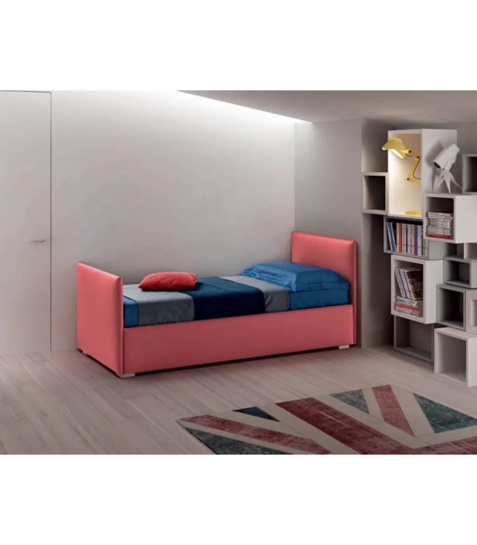 Enjoy Twice Dormeuse, Letto Imbottito Con Secondo Letto Estraibile